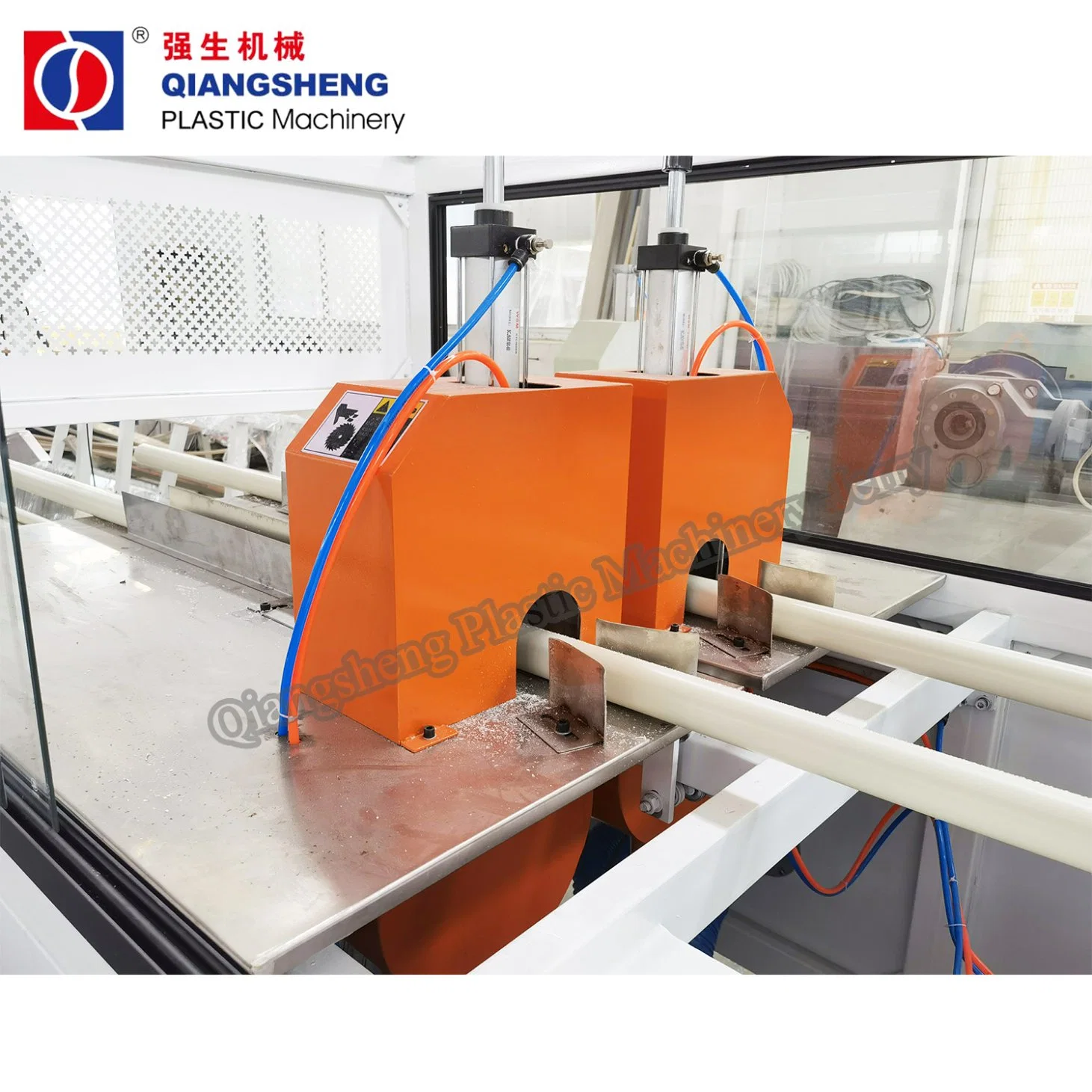 Double Cavities PVC Conduit Pipe Extrusion Making Machine