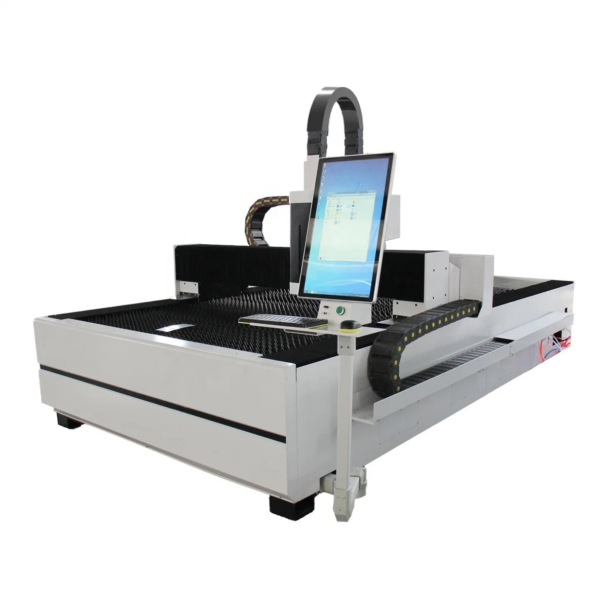 Best 3000W CNC Sheet Metal Fiber Laser Cutting Machines Cutter Industry Laser Equipment