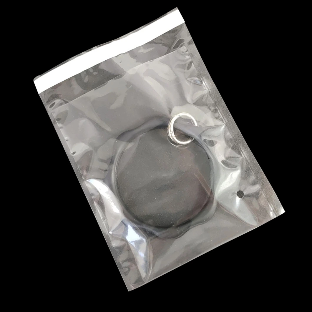 Прозрачный самоклеящийся пластиковый полиэтиленовый пакет OPP с боковой стороны, изготовлен по заказу для стационарной установки Одежда для еды