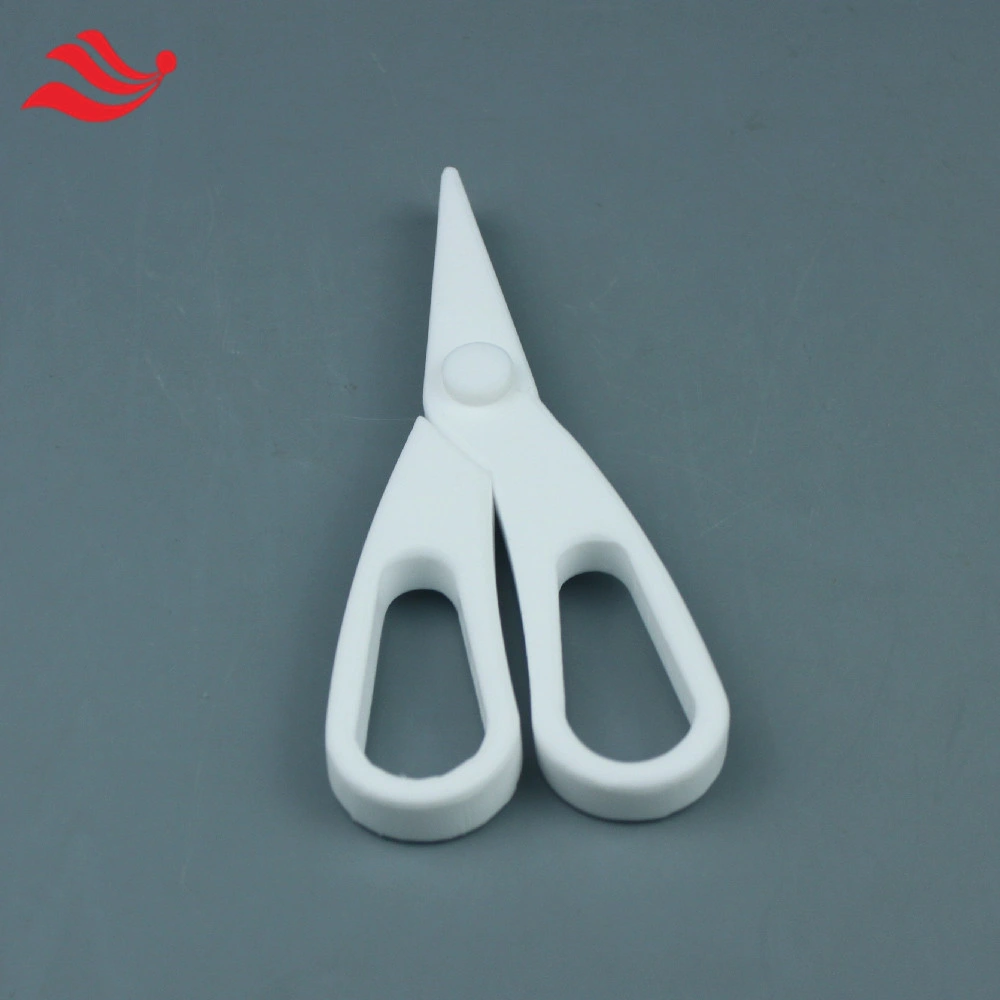 PTFE Tetrafluoro Scissors 14cm Laboratory Equipment Resistant to HCl Hf Blank Value Is Low