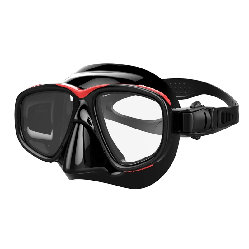 Перед лицом полного погружения с маски для защиты глаз широкое видение Snorkelwhale дайвинг стекла
