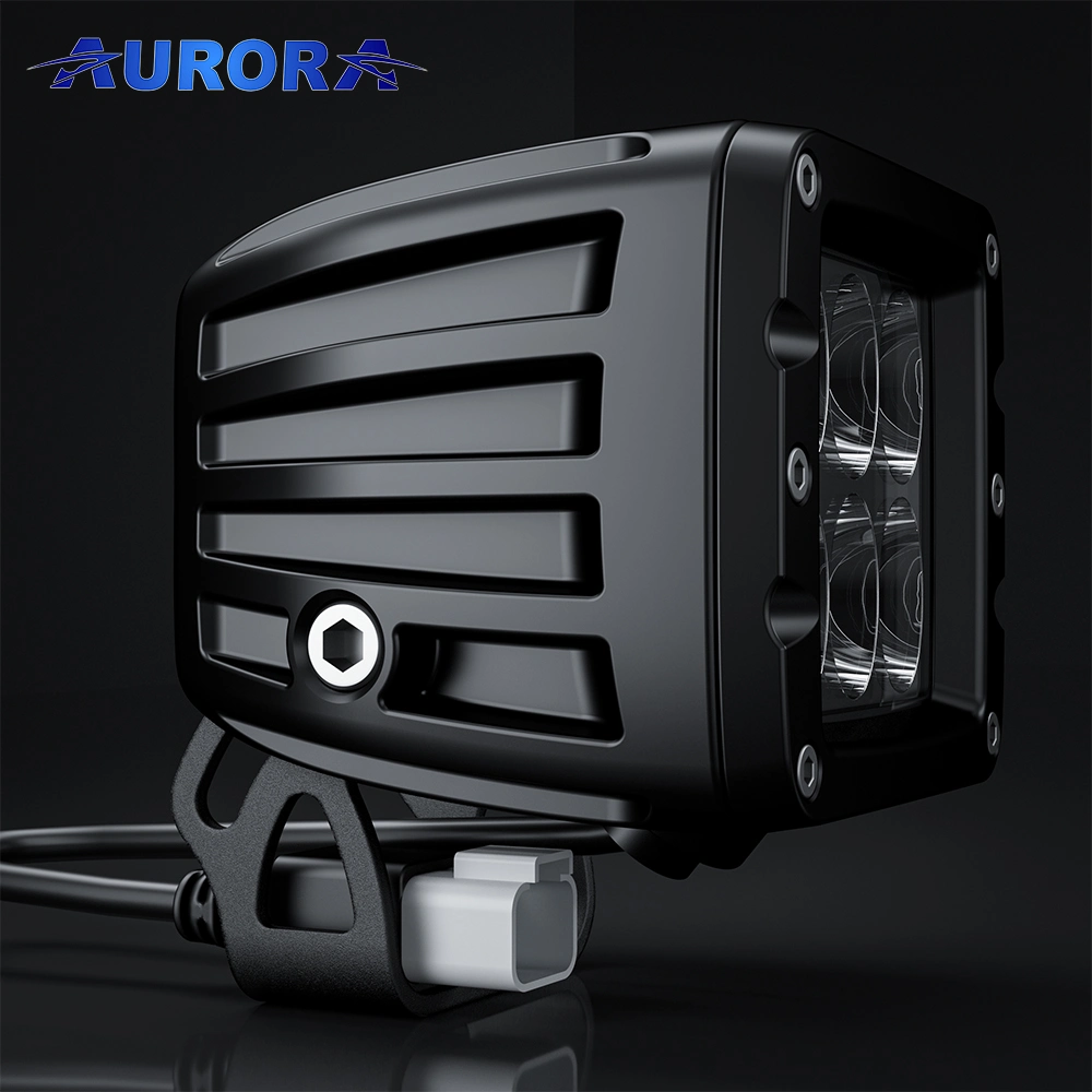 Super Bright Offroad Truck Automotive Car Accessories 40W Square LED Work Light Spot Flood Driving Light off Road Parts