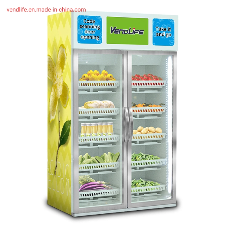 China Cheap Vendlife Vending Machine Snacks and Drinks Combo Cans Vending Machine