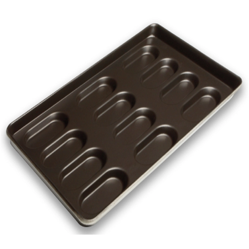 Rk Bakeware China-600X400 25 3/4 Inch X 17 3/4 Inch Nonstick Hot Dog Bun Tray