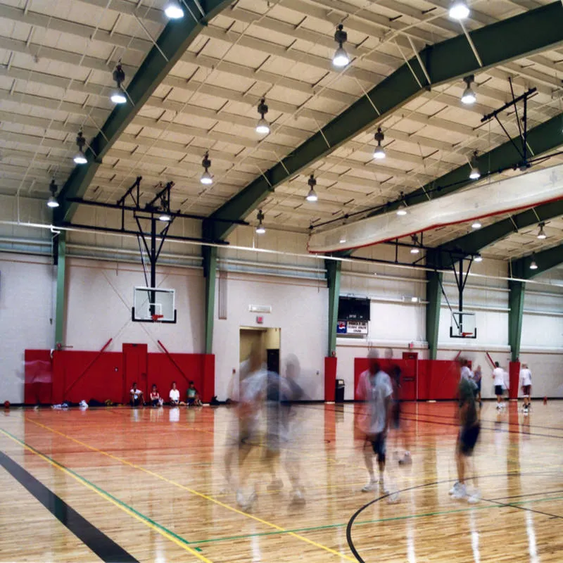 Fertighaus Indoor Basketball Stahlkonstruktion Stadion Konstruktion