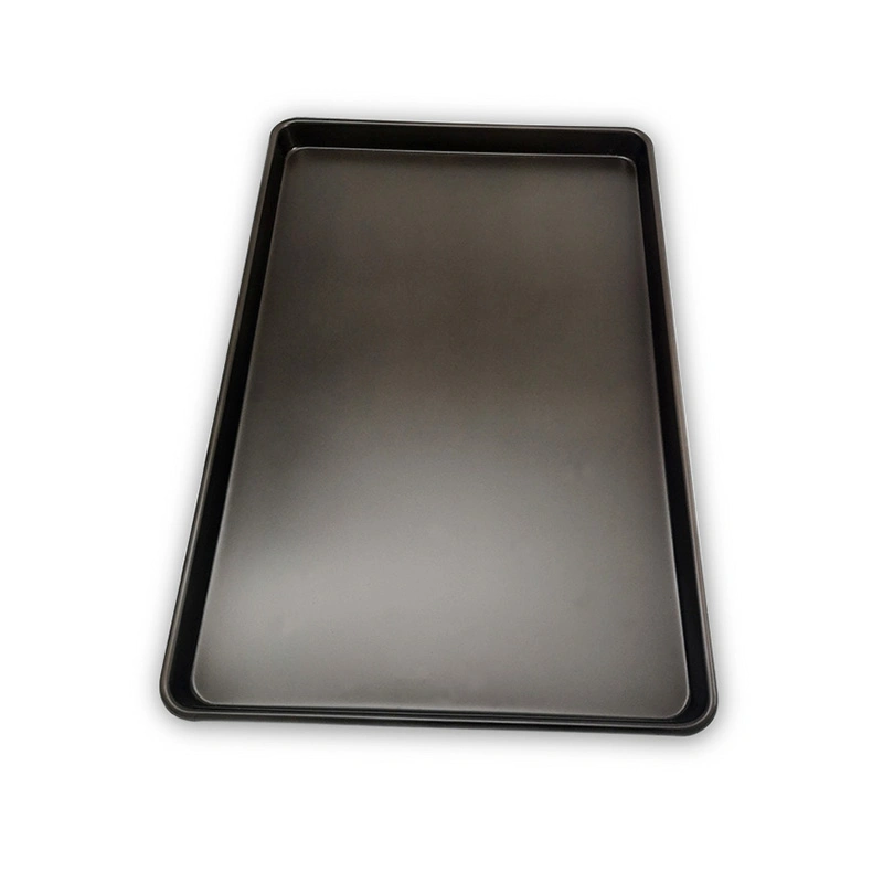 Non Toxic Commercial Quater Half Full Size Rimmed Aluminium Metal Non Stick Flat Baking Cookie Sheet Bakery Oven Baking Sheet