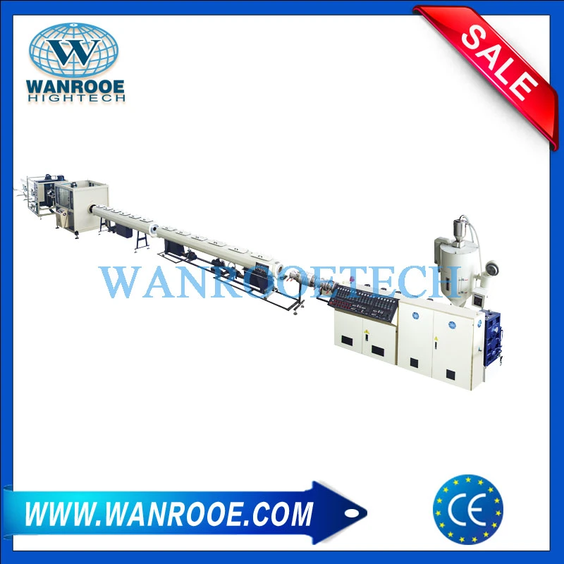 PP PE Water Pipe Extruding Production Line