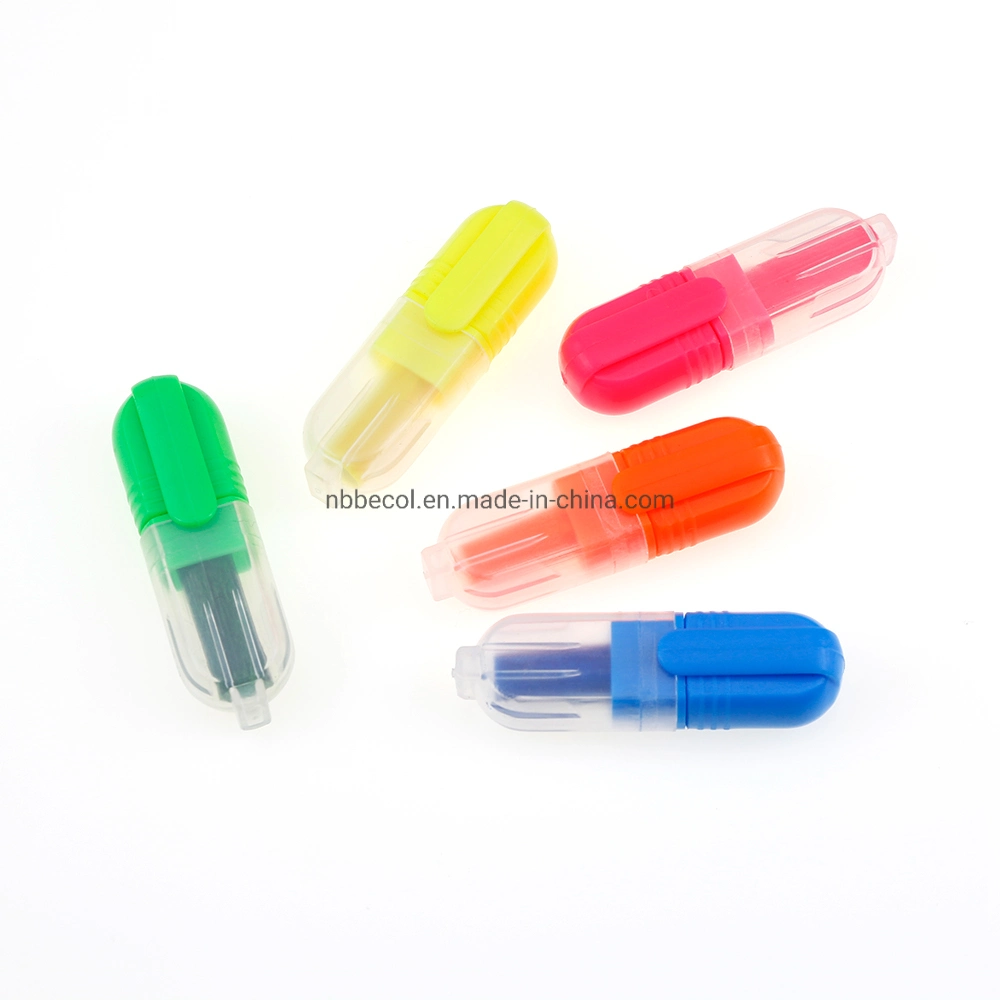 High quality/High cost performance  Stationery Mini Highlighter Candy Highlighter Marker Pen