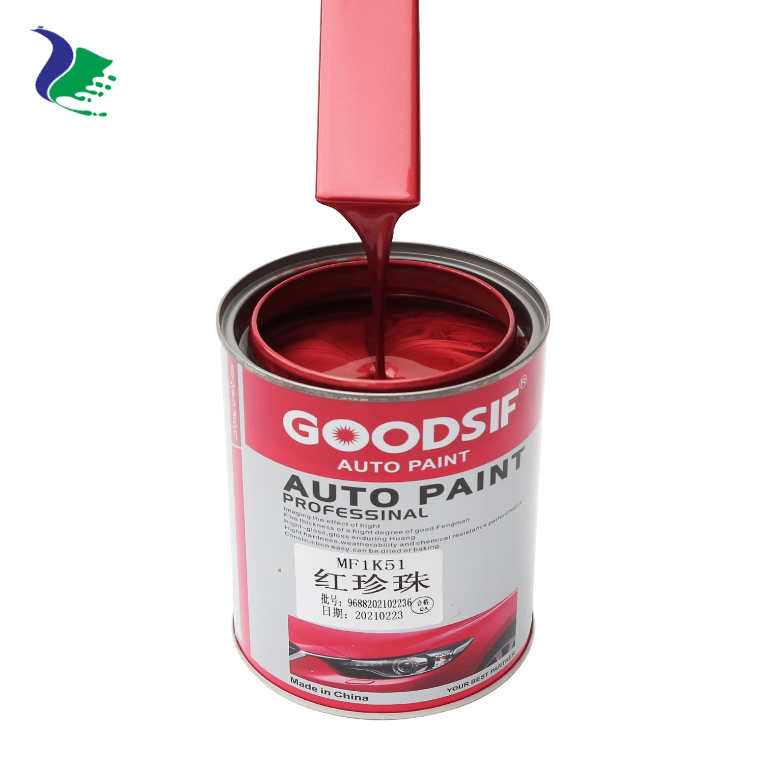 Reparación de arañazos Coche Auto Body Paint de tóner de mezcla de acrílico de 1K 2K Automotive Clear Coat cebador automático de acabar la pintura para autos