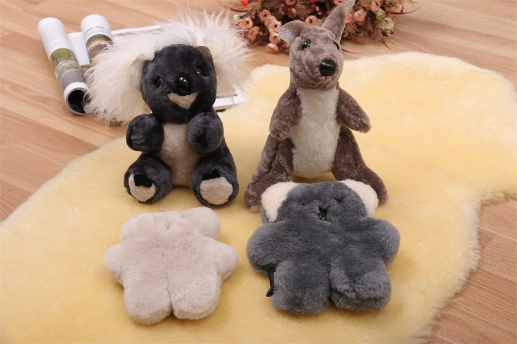 Factory Sale Plush Wool Kangaroo Toys