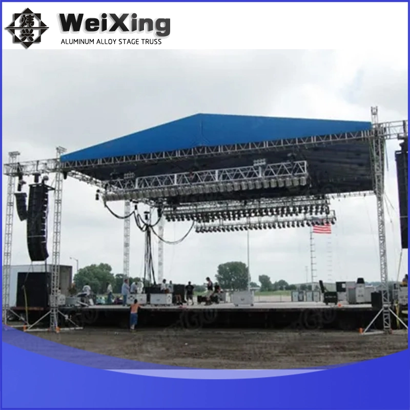 95X39X33FT, 400X400mm Aluminum Alloy Scaffolding DJ Production Equipment Exhibition Display Rack Movinghead Lighting Roof Truss