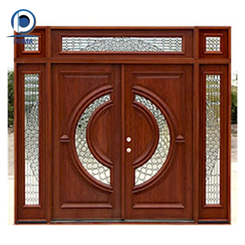 La prima de la puerta de madera maciza de roble de Tailandia moderno interior puertas de madera Puertas de madera de último diseño