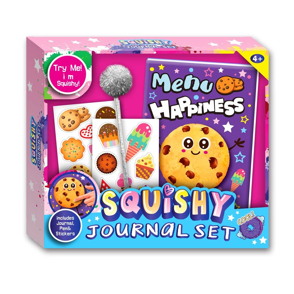 Ensemble de cahiers d'autocollants Squishy à impression personnalisée, impression de livres d'autocollants pour enfants