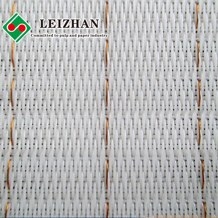 Polyester Fabric Plain Weave Antistatic Spiral Filter Wire Belt