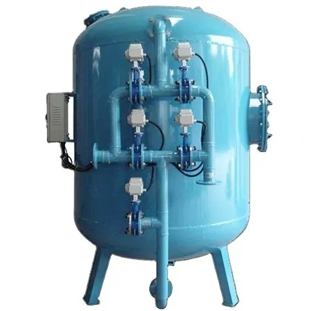 New Customized Automatic Backwash Sand/Carbon Filter with Frame 5 Micron Water Filter