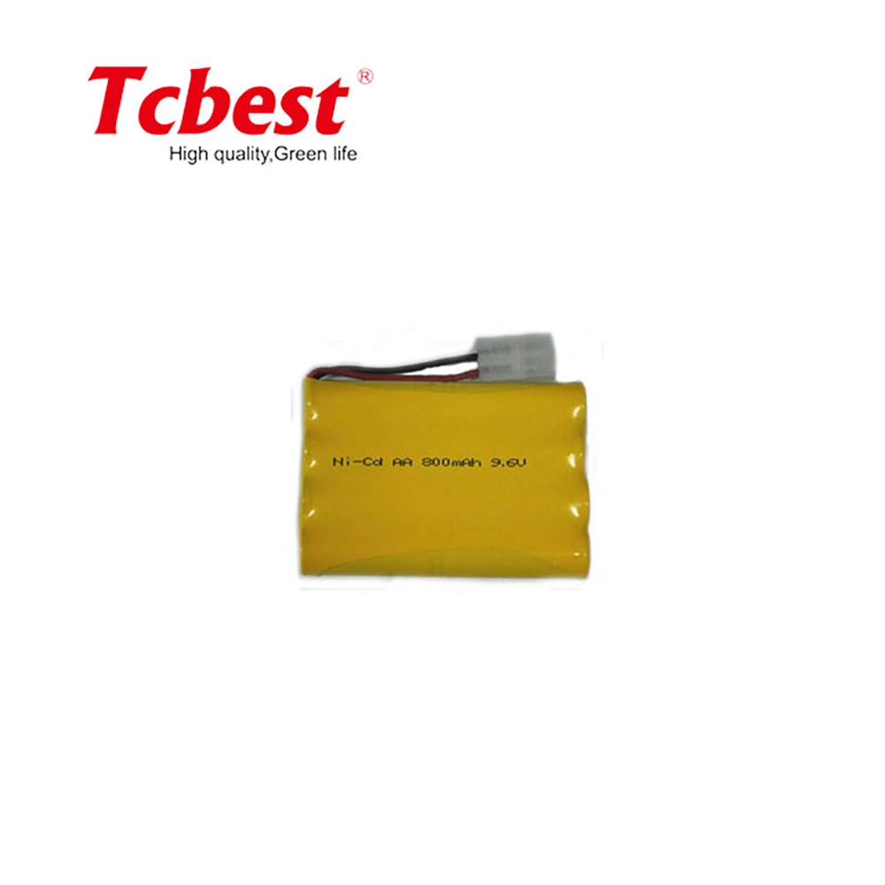 Mayorista/Proveedor de Pilas cilíndricas Tcbest 1.2V AA 1000mAh batería recargable de Ni-CD para juguetes