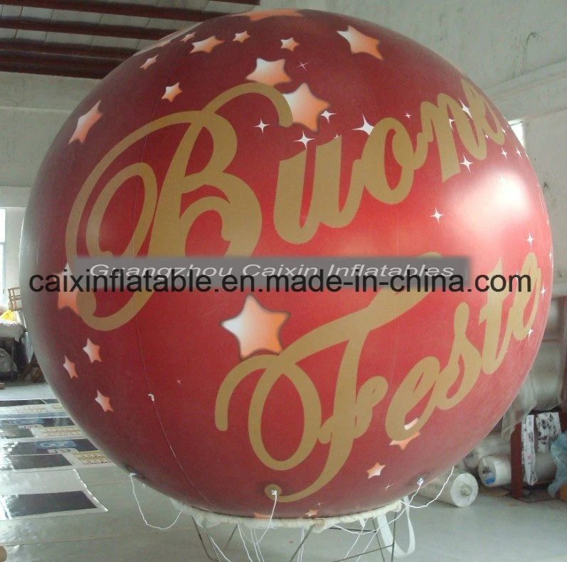 2023 New Advertising Helium Inflatable Round Sphere Balloon