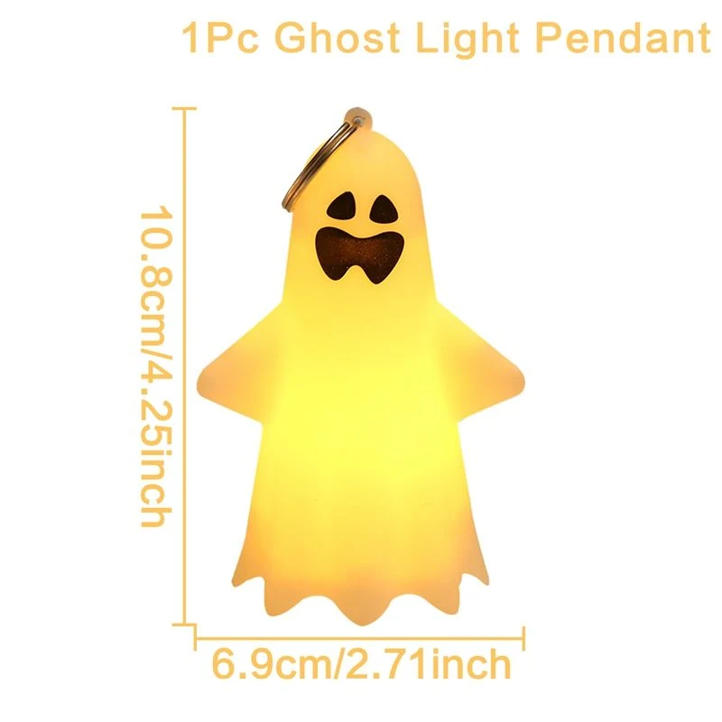 Ghost Hanging Lamp LED Night Lights Pumpkin Lanterns Halloween Party Decoration Supplies