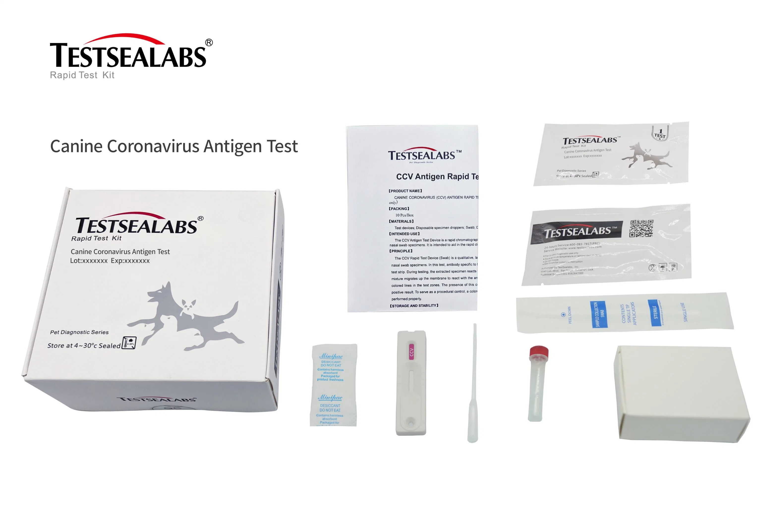 Ccv Test Canine Coronavirus Antigen Veterinary Rapid Ccv AG Test