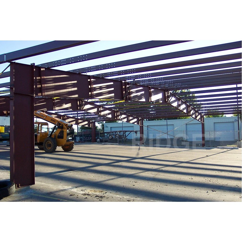 Fast Assembled Prefab Steel Metal Workshop Steel Frame Warehouse Building Office Construction
