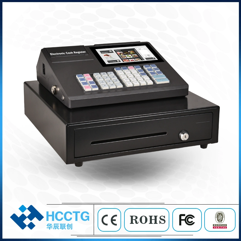 7" LCD Screen Sistema POS Desktop Retail POS Machine System with POS Software Cash Drawer Optional (HCC-A1170)