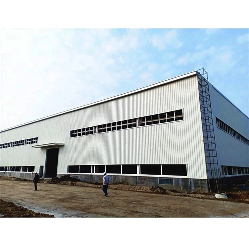 Prefabricated Galvanized Industrial Prefab Design Workshop Shed Building Steel Structure Warehouse