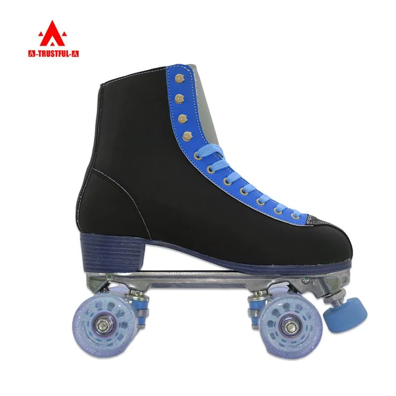 Venta al por mayor de alta calidad cuatro patines de rueda una pieza de aluminio aleación marco Patines para adultos