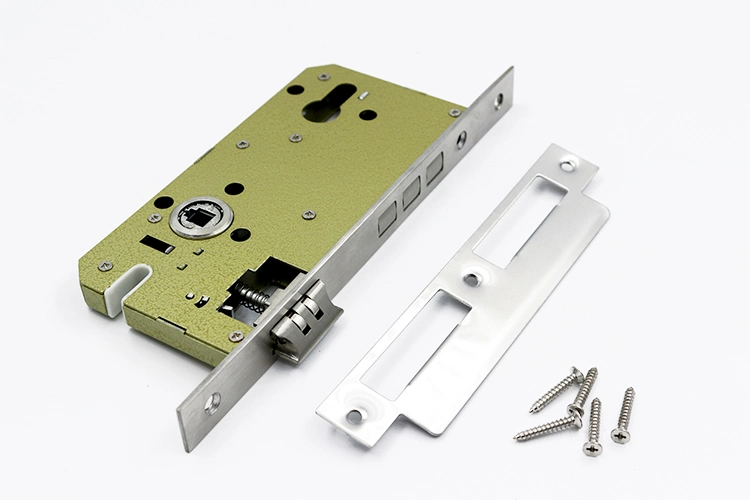 Stainless Steel Door Lock Body 8560 Mortise Lock with 3 Square Bolt Hotel Bedroom Latch Lock