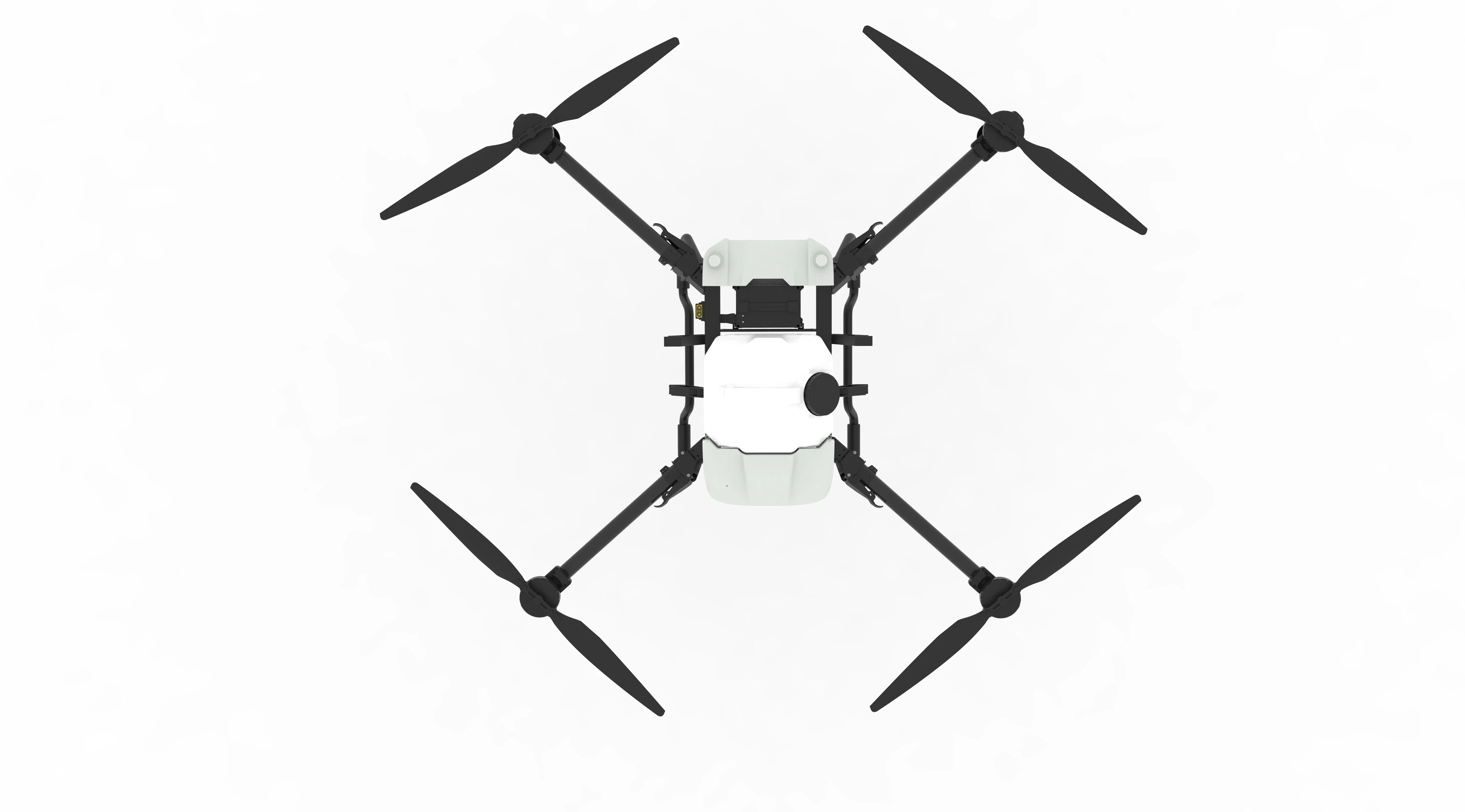 Tp430 4-Axis 30L 30kg Folding Quadcopter Agriculture Spraying Drone Frame with Water Tank