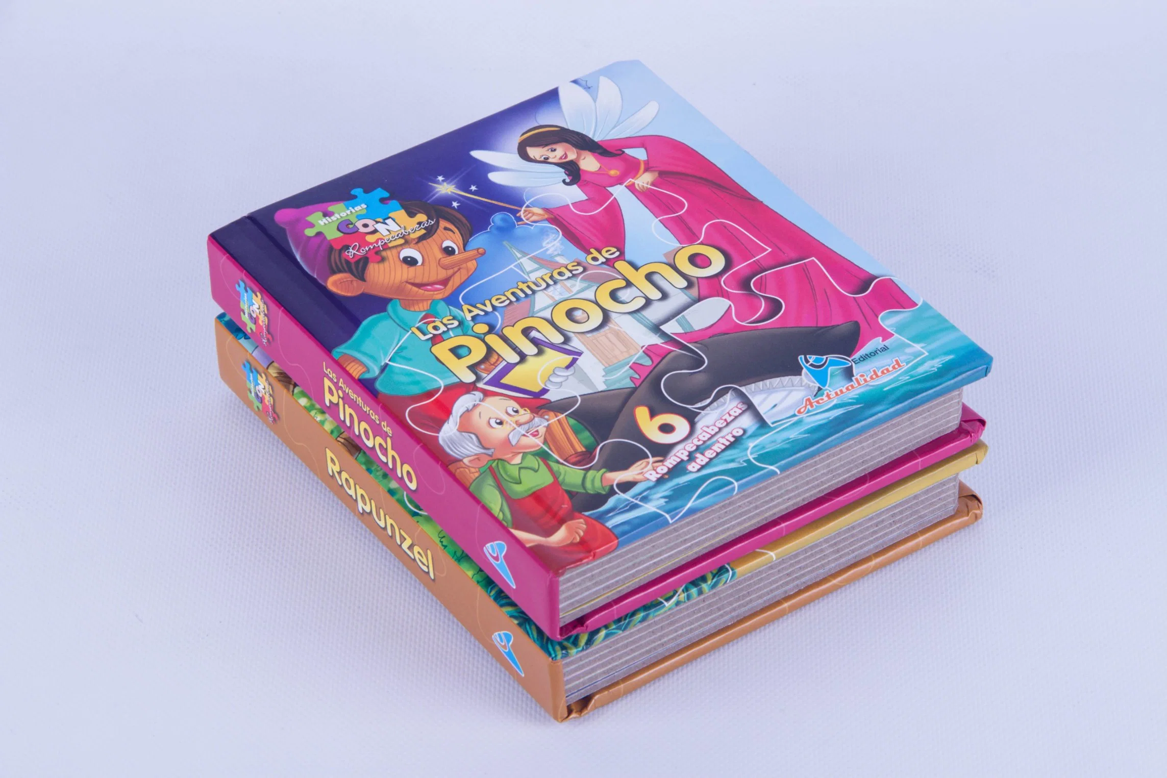 Hand Book Children Education Puzzle Game Hard Cover Book Paper Book