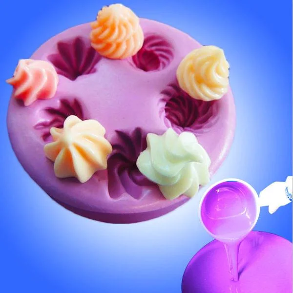 Food Grade Silicone Milky No Oily Liquid Silicone Good Quality Make Cake Mold