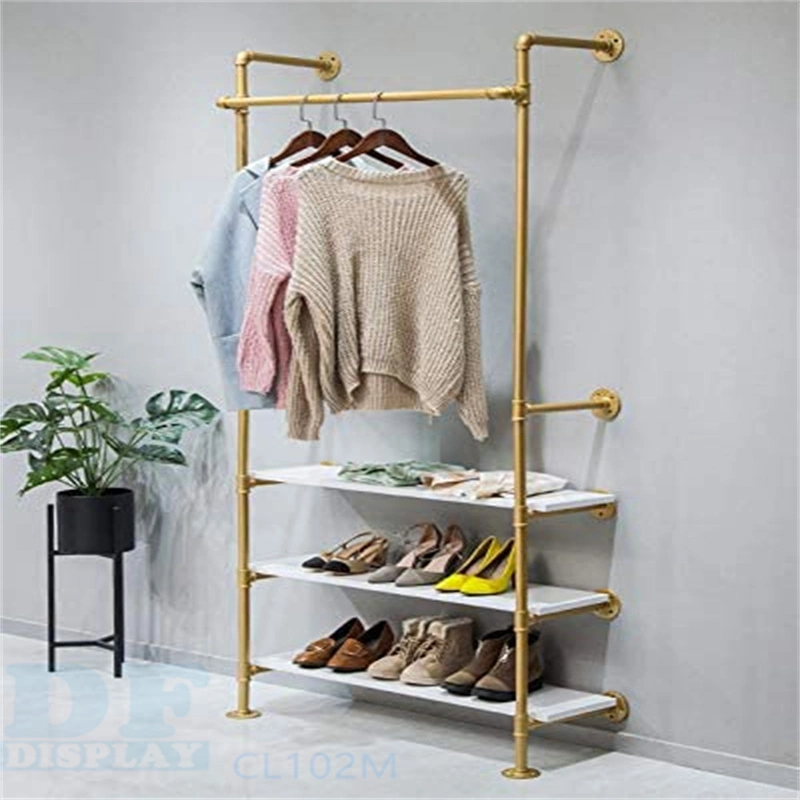 Wholesale/Supplier Clothes Rail Pipe Clothing Shop Fixture Retail Clothing Display Racks Clothes Display Caseclothing Shops Display