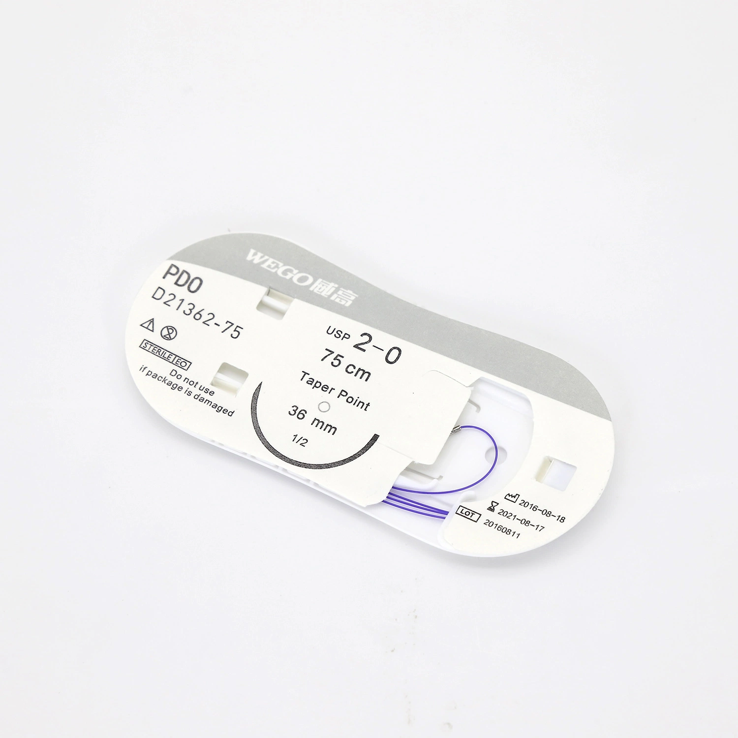 Wego Brand Surgical Suture Violet Pdo