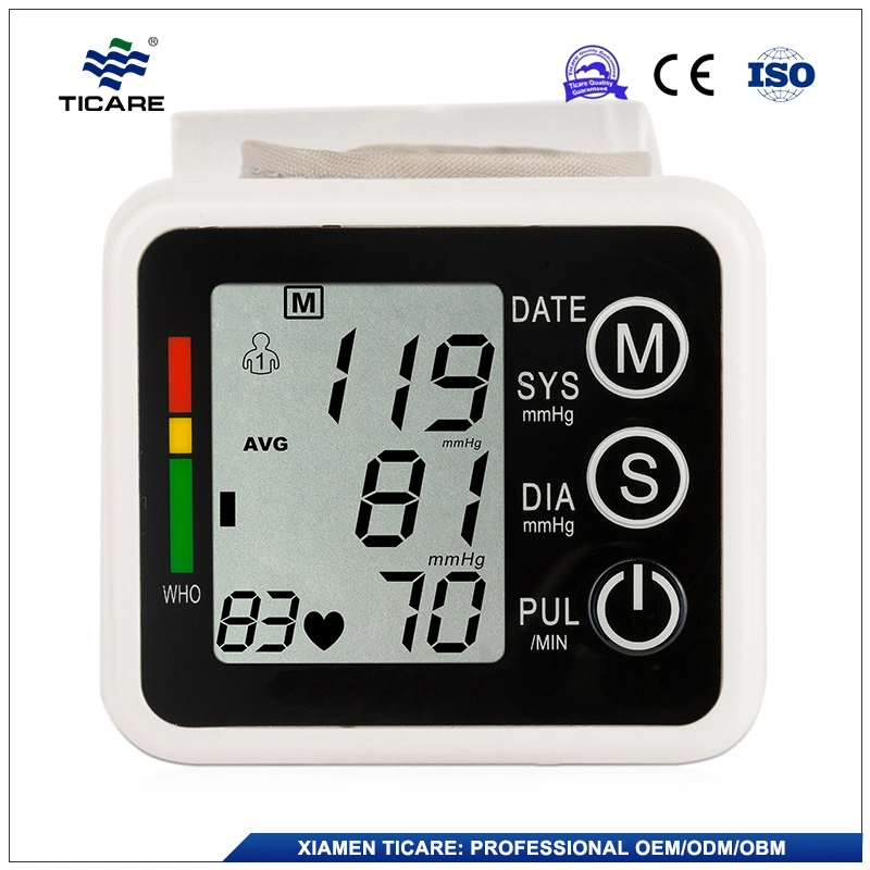 Wrist Type Fully Automatic Digital Blood Pressure Monitor