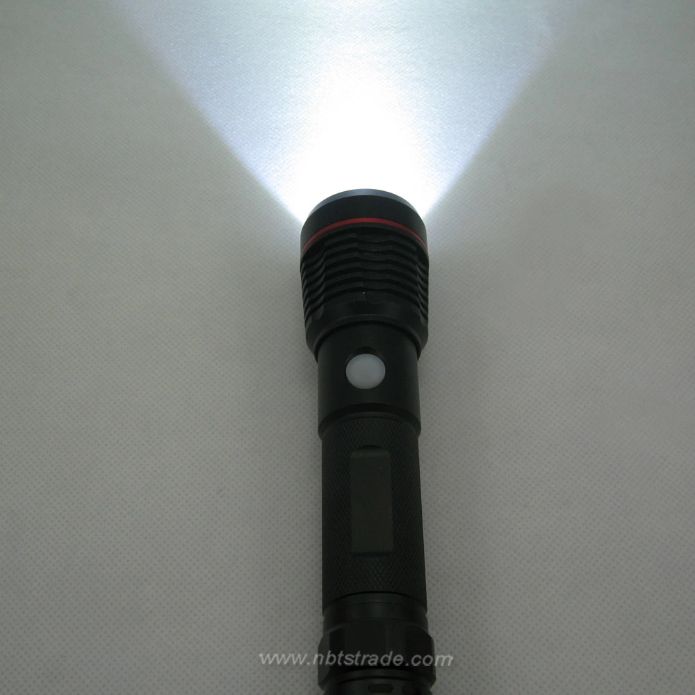 Multi Setting Rechargeable High Power Dimming Aluminium Torch