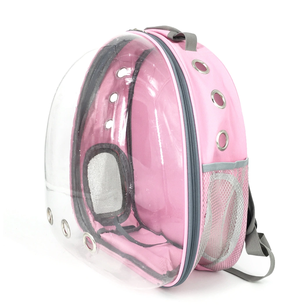 La burbuja de la cápsula espacial clara transparente llevar de viaje mochila de senderismo de Pet Carrier