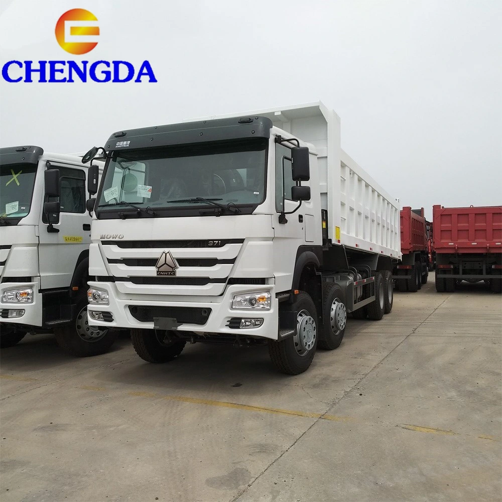 China Sinotruck Rueda 12 Volquete Camión Volquete 8X4 70 Ton camión volquete para la venta