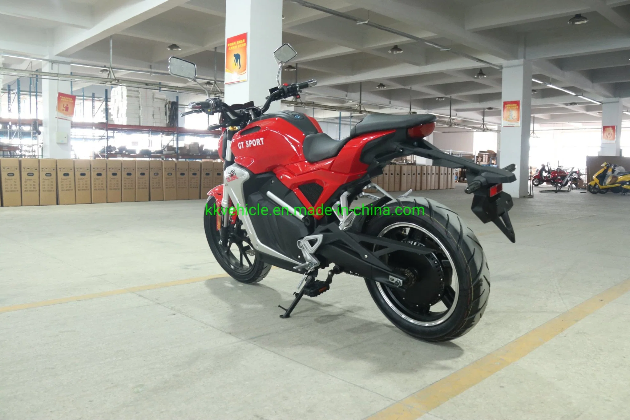 72V Electric Motorcycle avec 72V28ah Batterie au lithium