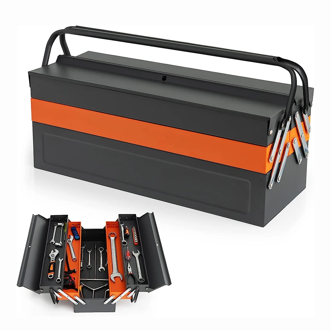 Custom Service Empty Bit Complete Toolbox Metal Aluminum Hard Tool Storage Case