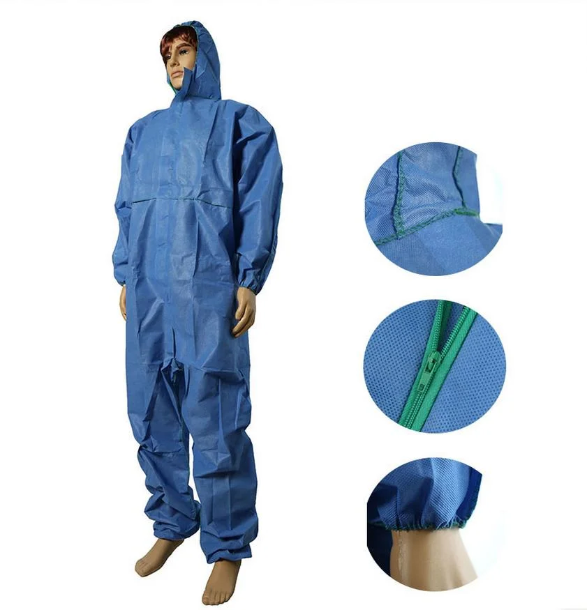 GuardWear OEM النوع 5/6 أغطية مضادة للحامض تغطيات بدلة كيميائية [تبنتوف] [كبي] واقية لباس واقية واقية واقية [كبالإجماليّة