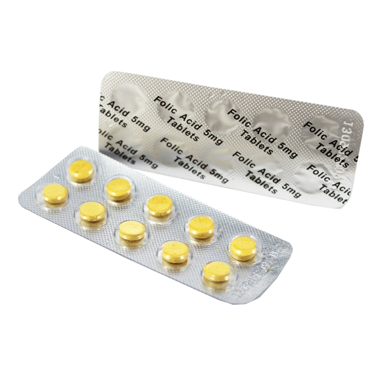 Folic Acid Tablet 5mg, 10*10/Box