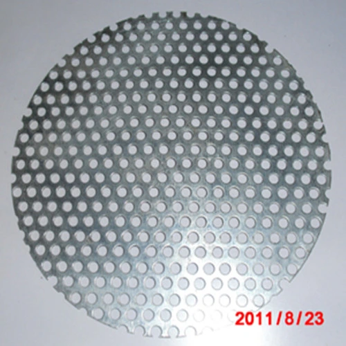 Stainless Steel Perforated Metal Filter Disc