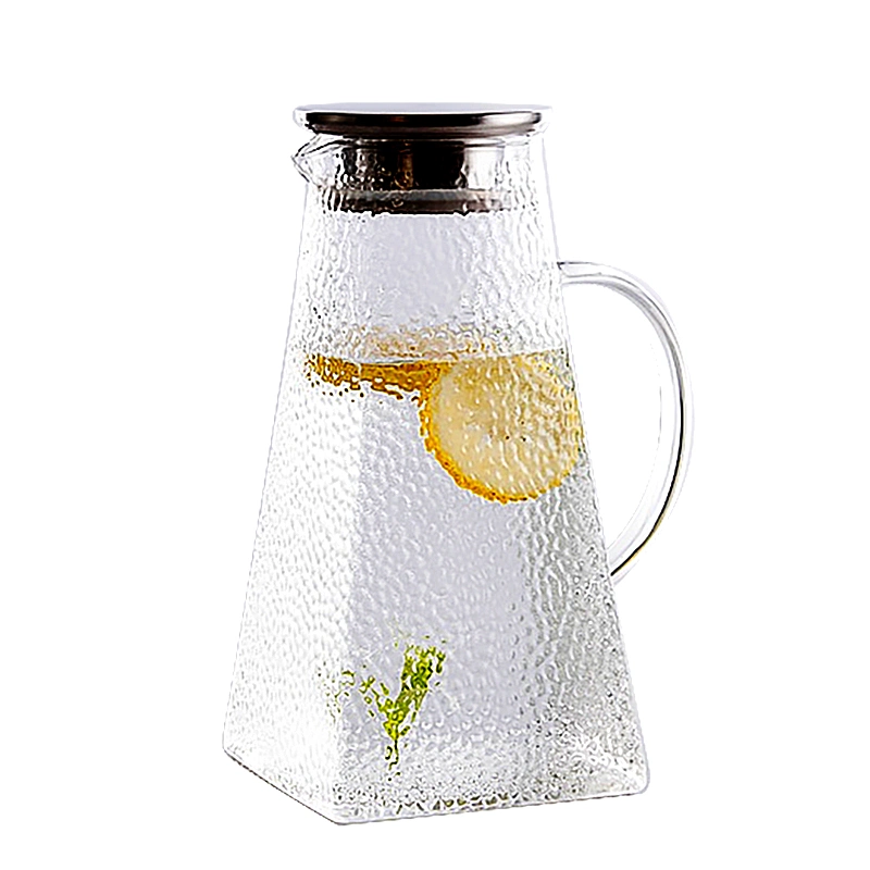 Mundgeblasene Geschenk Mini Glas kaltes Wasser Pitcher Obst Blume für Verkauf