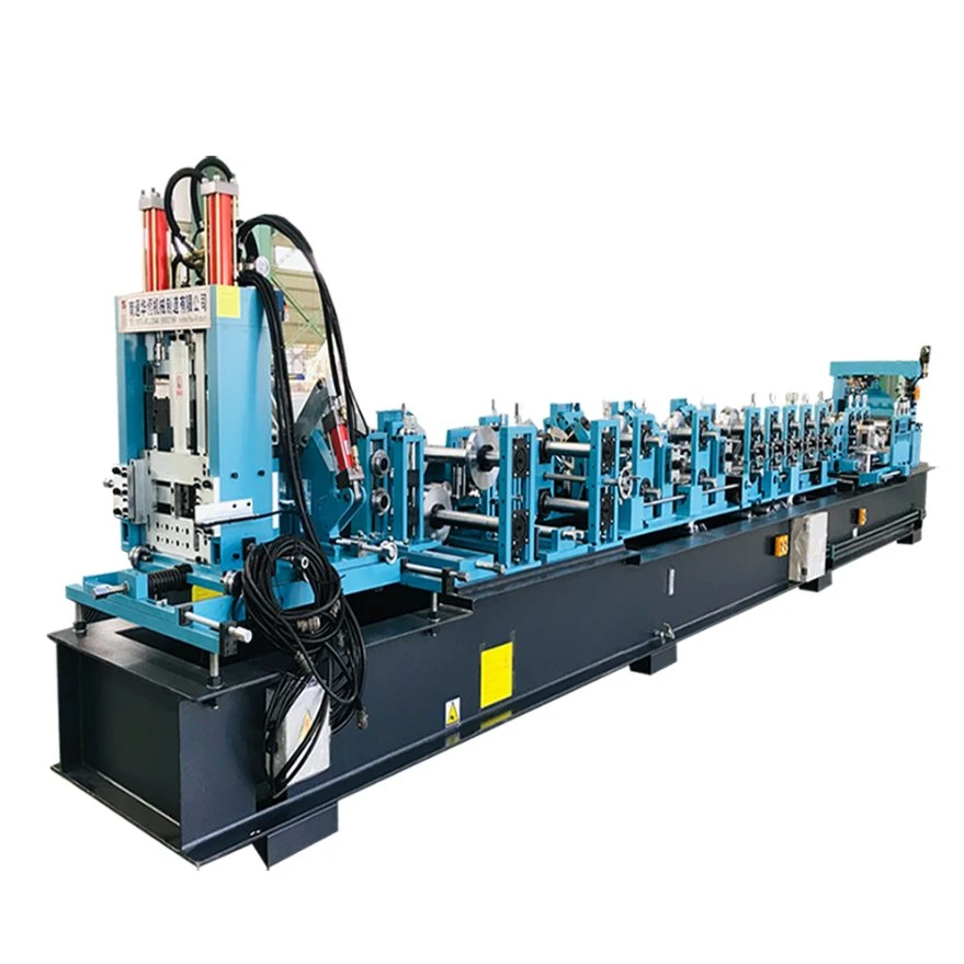 Hot Selling High-Precision Stepless Shearing Automatic Type Change CZ Purlin Machine