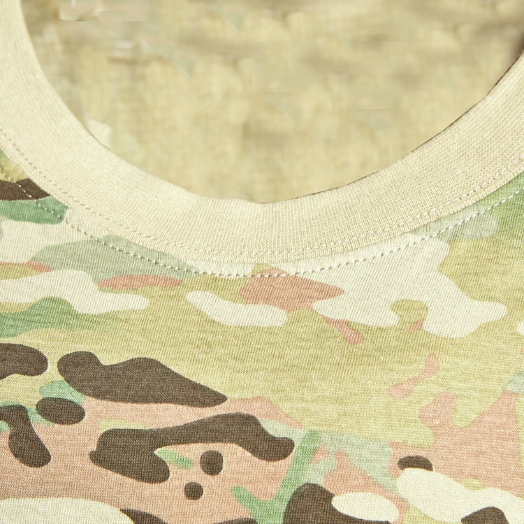 17 colores de camisetas al aire libre para los hombres Camiseta militar exterior Camo