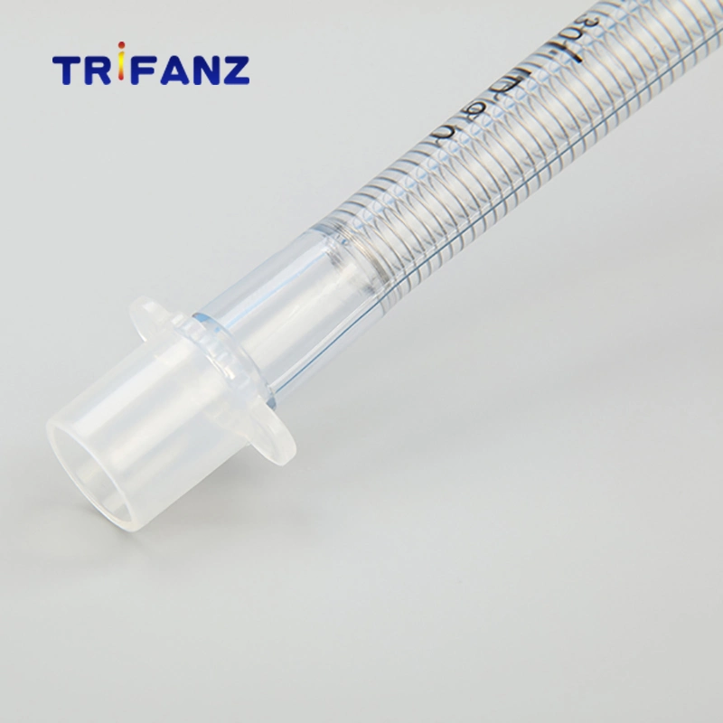 O tubo endotraqueal reforçado descartáveis com lúmen de Sucção