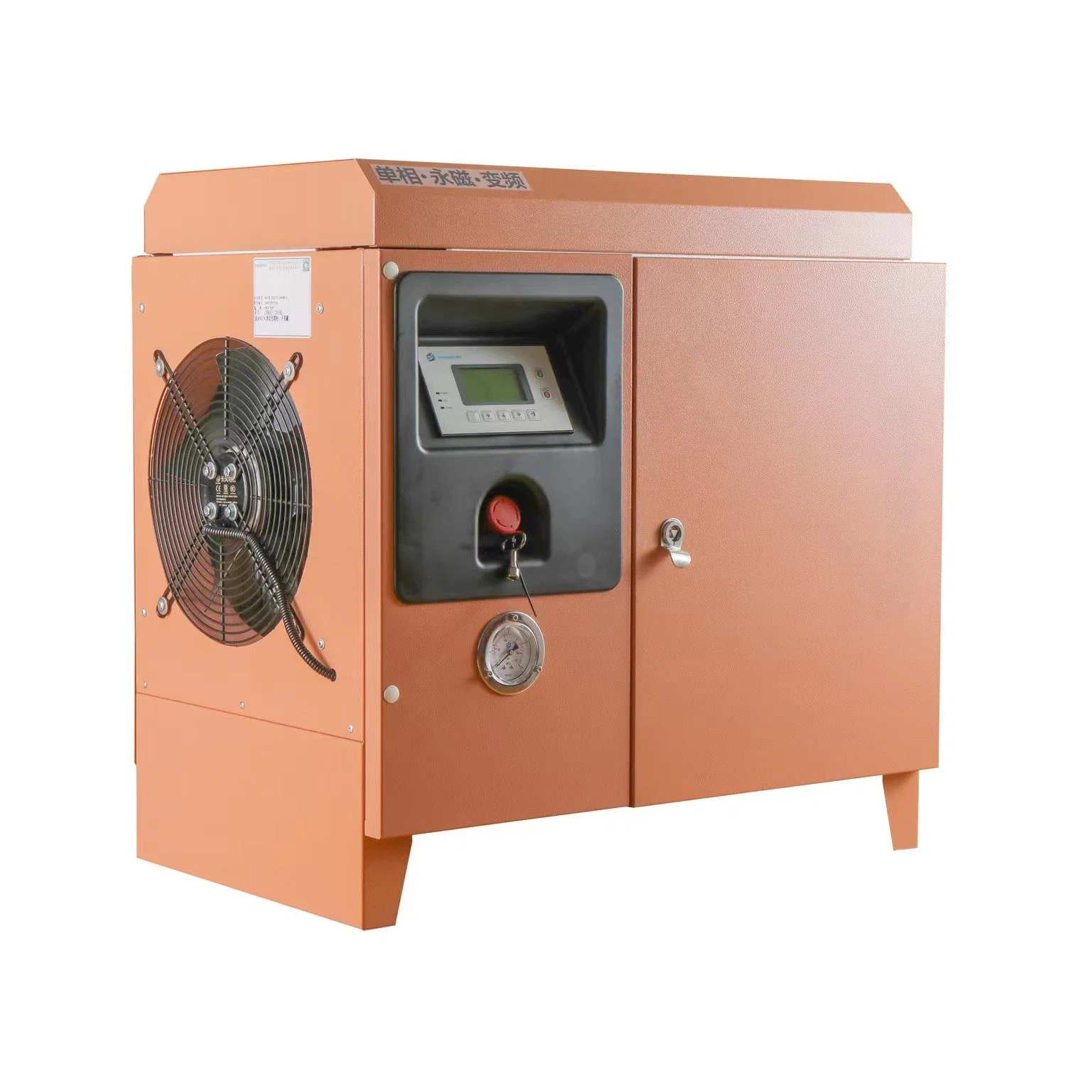 Water/Air Cooling Elgi Twin/Double Oilless Screw Air Compressor Low Pressure 132kw 180HP