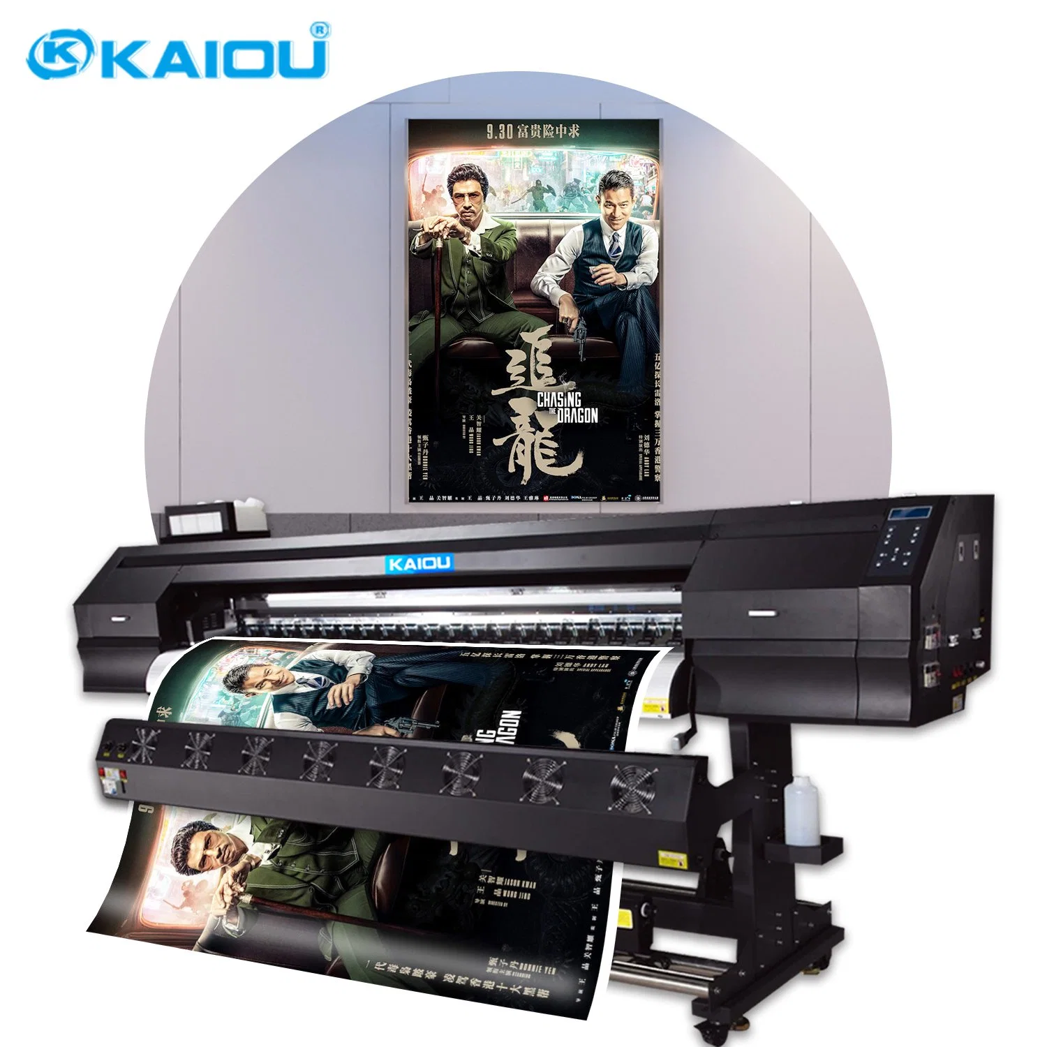 Dx5 de 1,8 m y 1440dpi/XP600 Eco solvente Impresora de gran formato lona Banner/al aire libre/vinilo Precio impresora