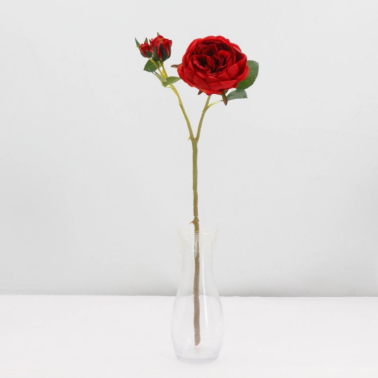 Valentine Days Gift Rose Flower Festival Flower Romantic Decoration Artificial Rose Flower Arrangement