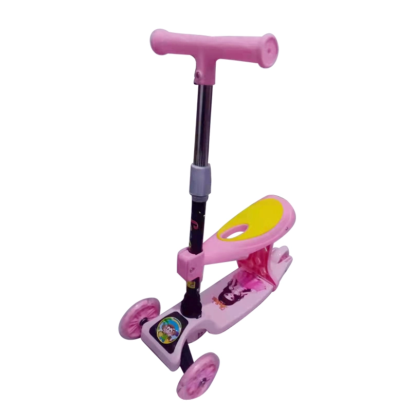 Scooter dobrável de 3 rodas barata para criança